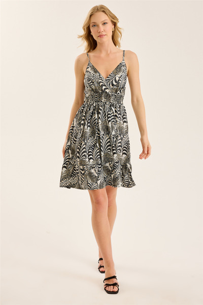 HomeStore Mixed Patterned Dress