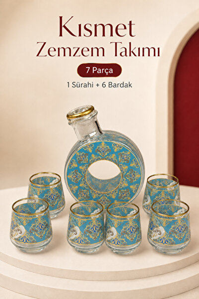 İlkbenaldim 7 Parça Zemzem Takımı – 8 Farklı Model