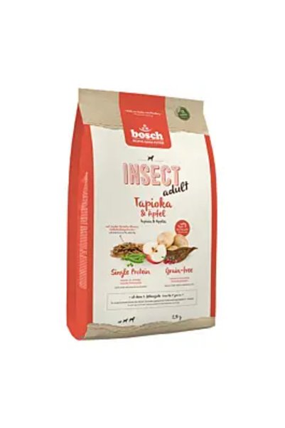 Bosch Hrană uscată pentru insecte adulte cu Tapioca și Măr 2.5 Kg