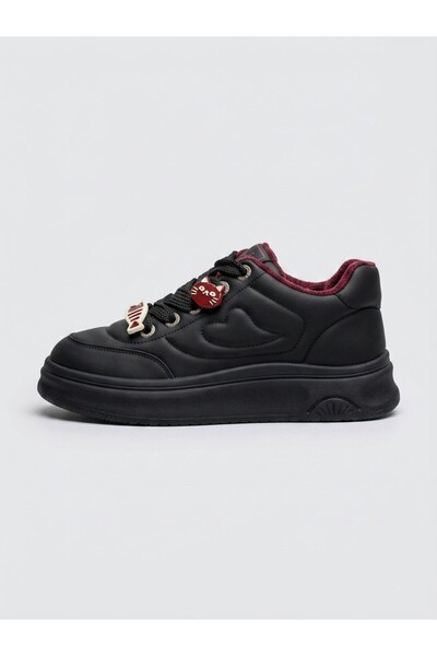 Guja 26K421 Accessory Detail Thick Sole Sneaker Sports Shoes for Women