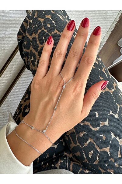 ringbox Gümüş Renk Minik Yıldızlı Şahmeran