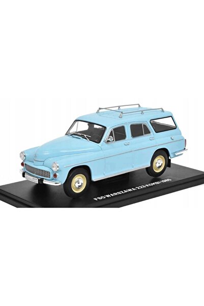 FSO Warszawa 223 Estate 1985 Albastru Diecast 1:24