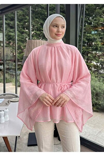 Vegove Büzgülü Reglan Kol Tunik