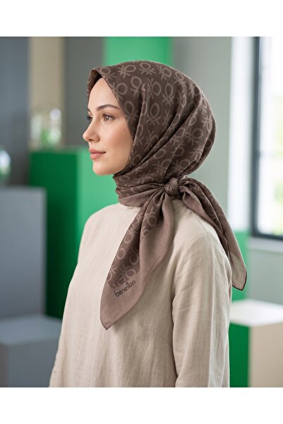 United Colors of Benetton وشاح بينيتون مونوغرام - إليجانتي أونو - 1024-2817 -...