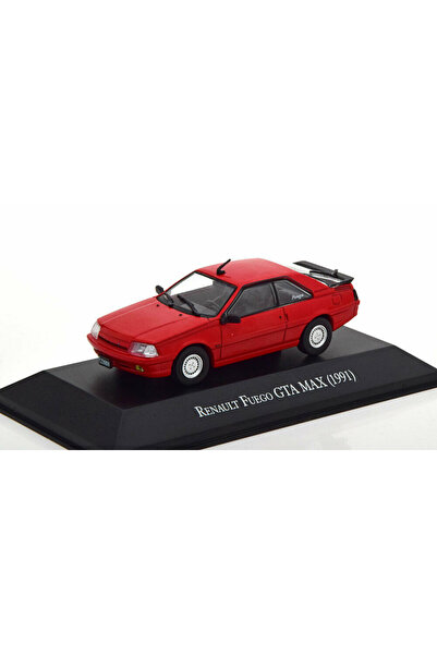 Renault Mașină model Fuego GTA MAX 1991, Roșu 1:43