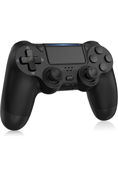 TIANHOO وحدة تحكم لاسلكية لجهاز PS4، مع خاصية الاهتزاز، واستشعار الحركة، ولوح...