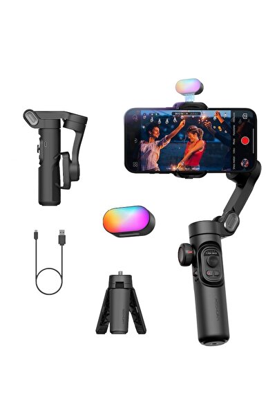 AOCHUAN Smart XE Kit Image Stabilization System, 3-axis Gimbal with magnetic ...
