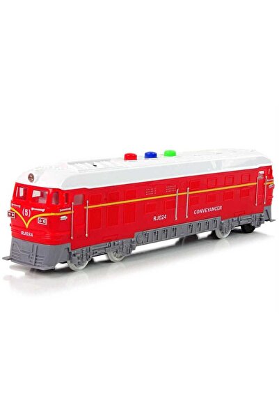 JPT Locomotivă de jucărie cu lumini, sunete și inerție
