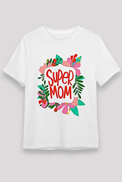 Darkhane Mother's Day Unisex Printed White T-Shirt - Tshirt