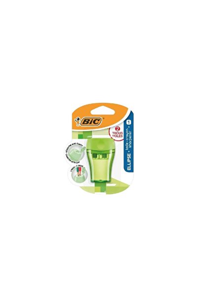 Generic Brand Pencil Sharpener Maxi Ellipse with Cover Double Blister - Class...