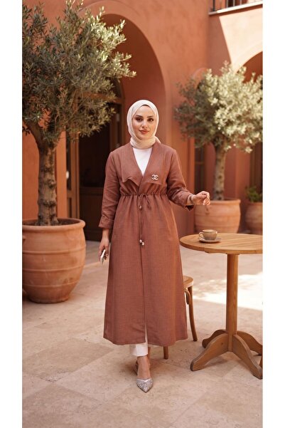 modapark.ist Women's Waist Tunneled Linen Wear and Go Cap