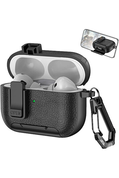 OEM Θήκη σιλικόνης σε μαύρο χρώμα για Apple AirPods Pro 2