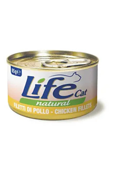 Life Hrană umedă pentru pisici adulte cu pui 85 g