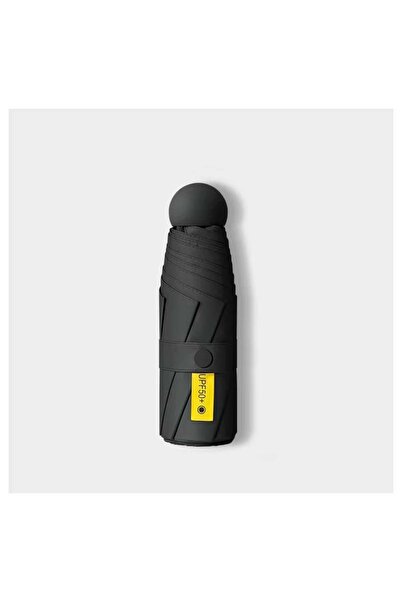Marquise Umbrelă de ploaie și soare cu protecție UV și strat negru UMB001