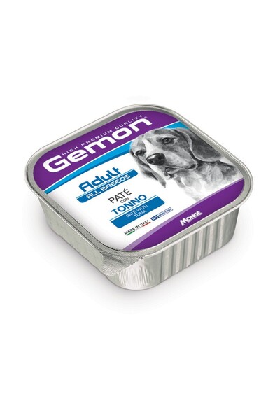 Gemon Hrană umedă pentru câini, adulți, Pate de ton, 150 g