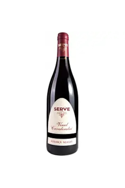 Serve Dry Red Wine Vinul Cavalerului Serve, Feteasca Neagra 2015, 0.75 L