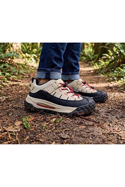 Marco Kids Arog Ortopedik Unisex Çocuk Bej Suya Dayanıklı Outdoor Ayakkabı