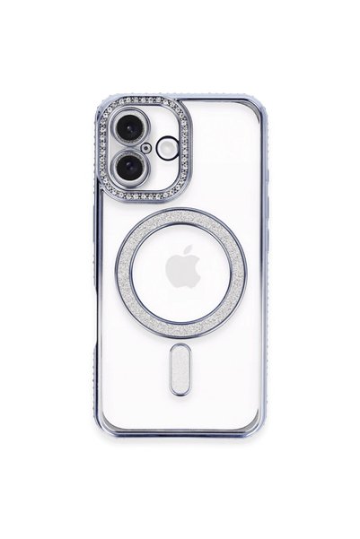 TheGencoo Apple iPhone 16 Plus Case Joke Simli Magneticsafe Case - Blue