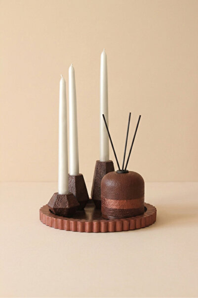Genel Markalar Giselle Terracotta Trio & Fragrance Set