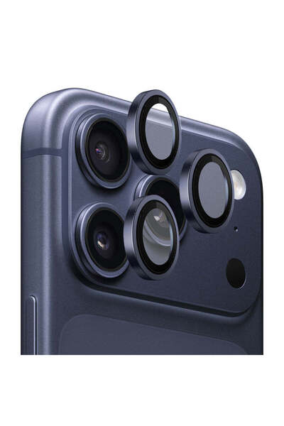 BLUEO Folie de protecție pentru iPhone 17 Pro, sticlă anti-reflex pentru lent...