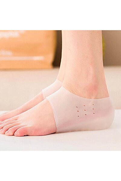 Munico Silikon Yükseltici Tabanlıklar Erkek ve Kadınlar İçin Rahat Görünmez T...