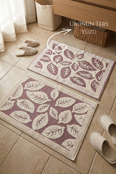 TAYA HOME %100 Pamuk Banyo Ayak Havlusu 50x70 cm Yumuşak Yüksek Emici Kalın D...