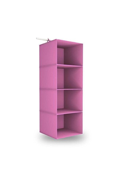 Ararat 4-Tier Foldable Closet Organizer Shelf Set, Socks Tie Clothes Organizer