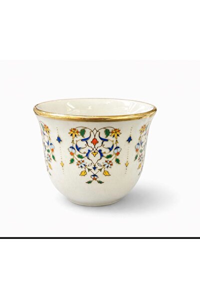 Coppera Bahar model kulpsuz kahve fincanı seti-6 lı