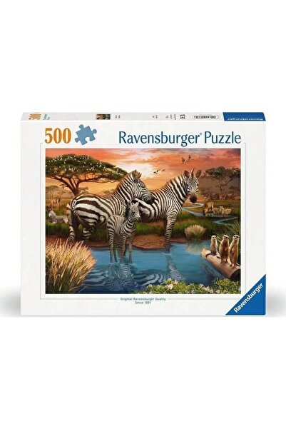 John Hellas Παζλ Ravensburger 500 τεμαχίων Ζέβρα 12000365
