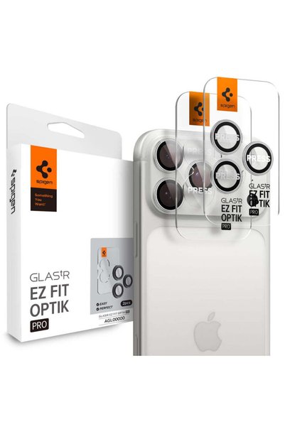 Spigen Folie de protecție pentru iPhone 14 Pro, (pachet de 2) Sticlă de prote...