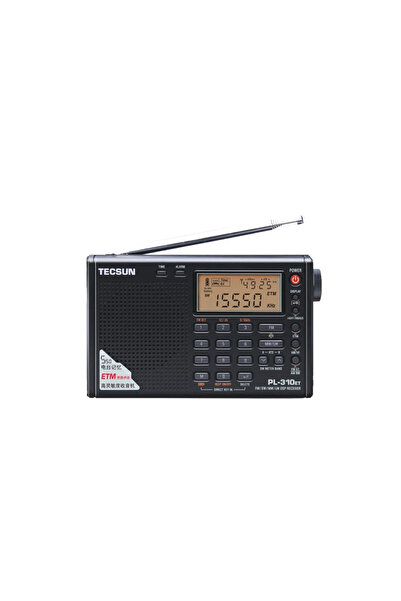 Tecsun PL310ET PLL DSP Taşınabilir Çok Bantlı Radyo Alıcısı