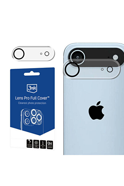 3MK Folie de protecție pentru iPhone 17 Air, Lens Pro Full Cover - negru/tran...