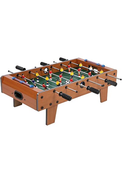 Generic Brand Masa de fotbal cu teren si 18 jucatori, cu tablou pentru scor, ...