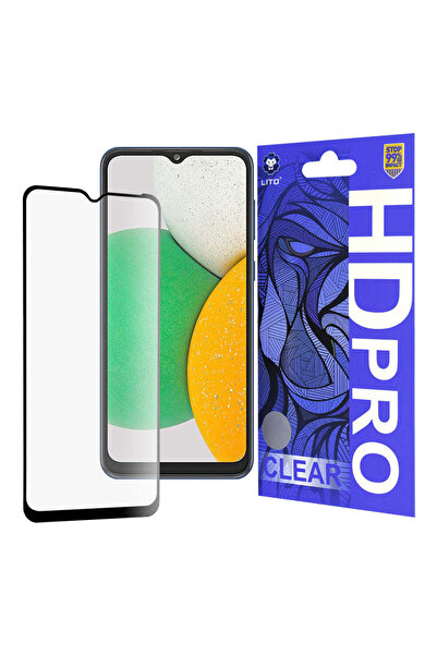 Lito Folie de protecție pentru Samsung Galaxy A03 Core, HD Pro Clear - negru