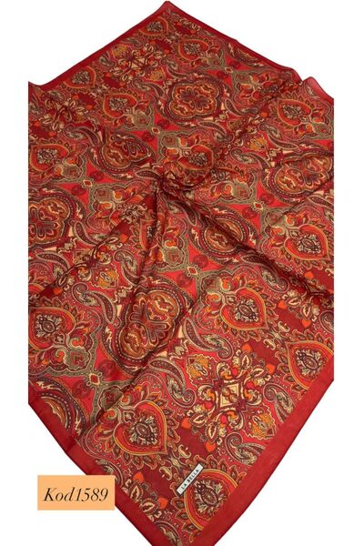 Paisley Desenli Soft Pamuk Eşarp