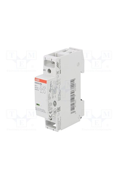 OEM Contactor 2-polar pt.instalaţii ABB ESB20-20N-01, 20A, 24VAC,24VDC, NO x2...