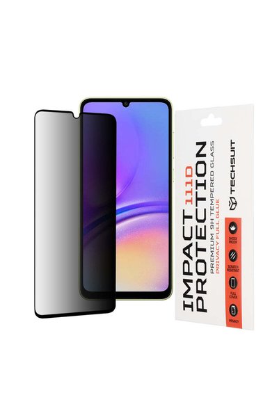 Techsuit Folie de protecție pentru Samsung Galaxy A05, 111D Privacy Full Glue...