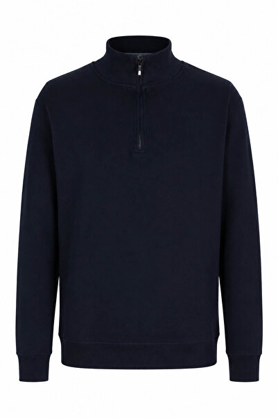 trender Tricot Thessaloniki Navy Blue Men's Sweatshirt 1256