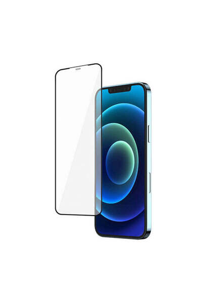 Xo Protective Film Tempered Glass compatible with iPhone 13 Pro Max - black
