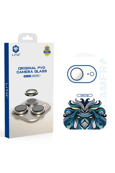 Lito Folie de protecție pentru iPhone 17 Air, Sticlă de cameră AR din titan -...