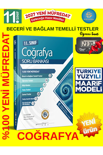Bilgi Sarmal Yayınları Sarmal 2027 11.Sınıf %100 Yeni Müfredat Coğrafya Yeni ...