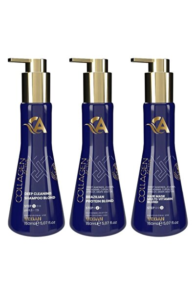 collagen active مجموعة بروتين الشعر البرازيلي الاحترافية من كولاجين أكتف للشع...