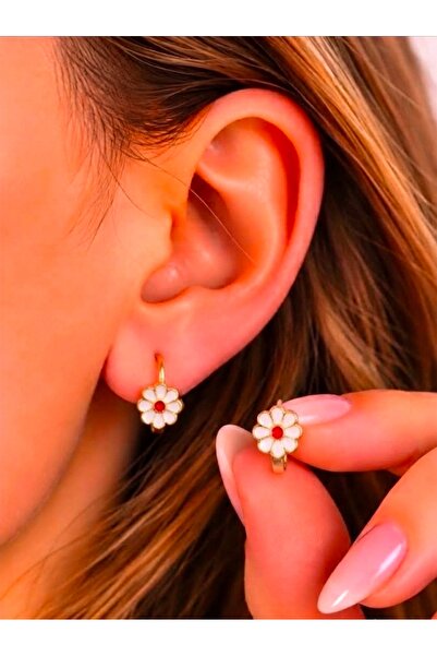 studyosercan2 Children's Earring Daisy Model