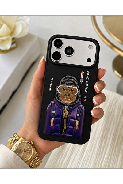 KILIF HOUSE Iphone 17 Pro Max Uyumlu Kamera Korumalı Nakışlı Cool Animals Fig...