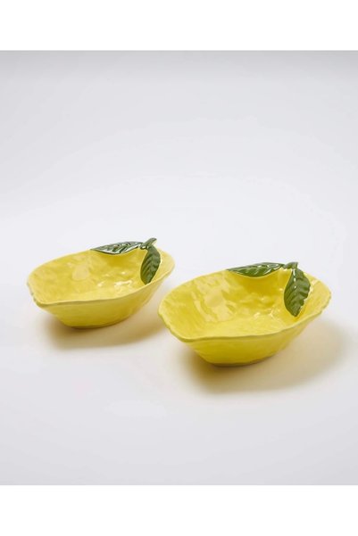 RED SERAMİK Lemonella 2-Piece Bowl 25X18X6Cm