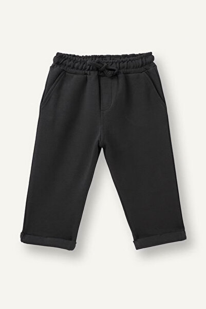 DeFacto Double Leg Anthracite Baby Boy Sweatpants G7583A5/Ar202