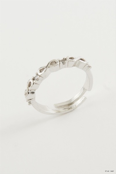 ZERO LAND Ilkestor Star Stone Ring (205141) Silver Color