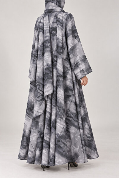Rawasin Colorful Summer Abaya Taffeta Fabric