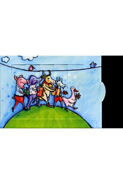 OEM Greeting card with movement "party"