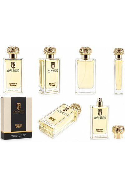 JACK PERRIN Mossy Grove Eau De Parfum Spray for Men & Women (100ml / 3.4 fl. oz.) – Long Lasting Earthy & Woody EDP Perfume